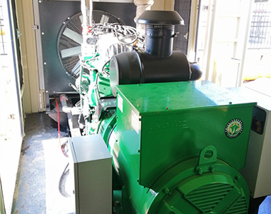 德科250KW/400V陸用發(fā)電機應(yīng)用于中石化燃氣項目